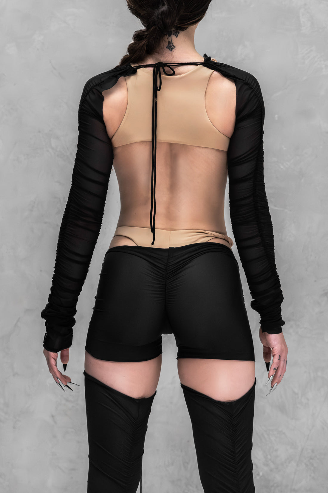 SIN STRING bolero || BLACK
