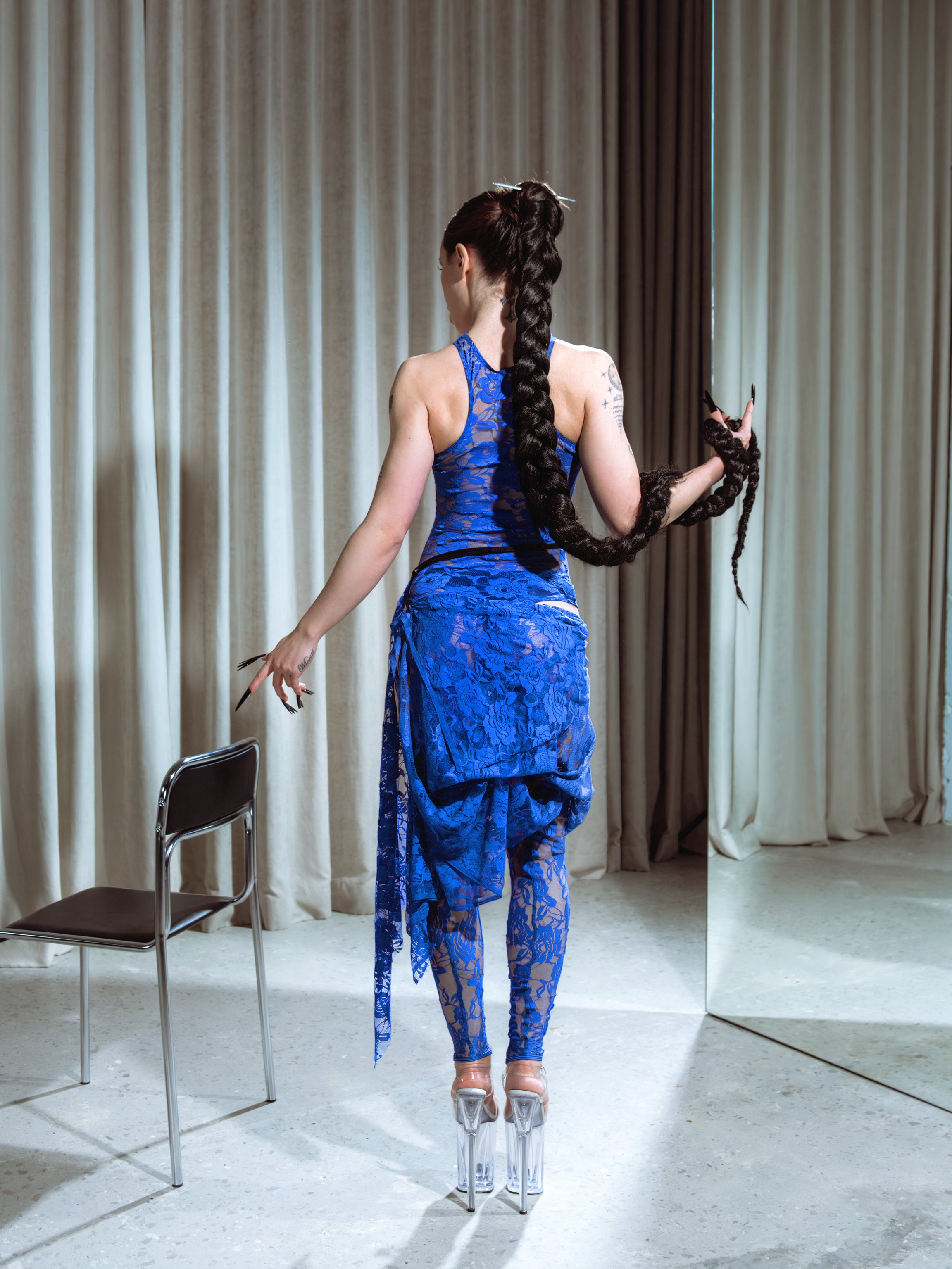POST-CRISE MINI DRESS { HYSTERIE }