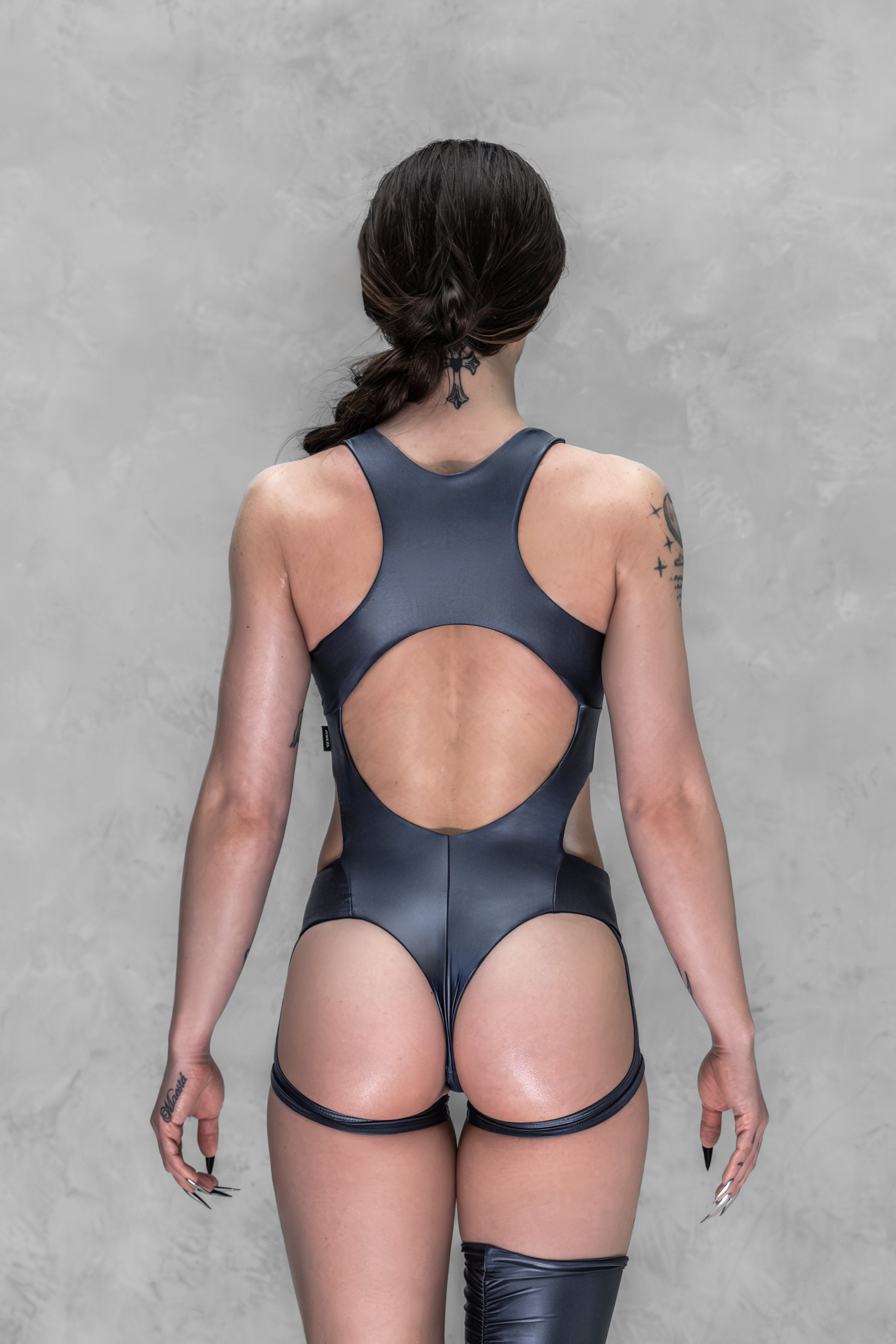 BODYSUIT OBSCURA || TITANIUM