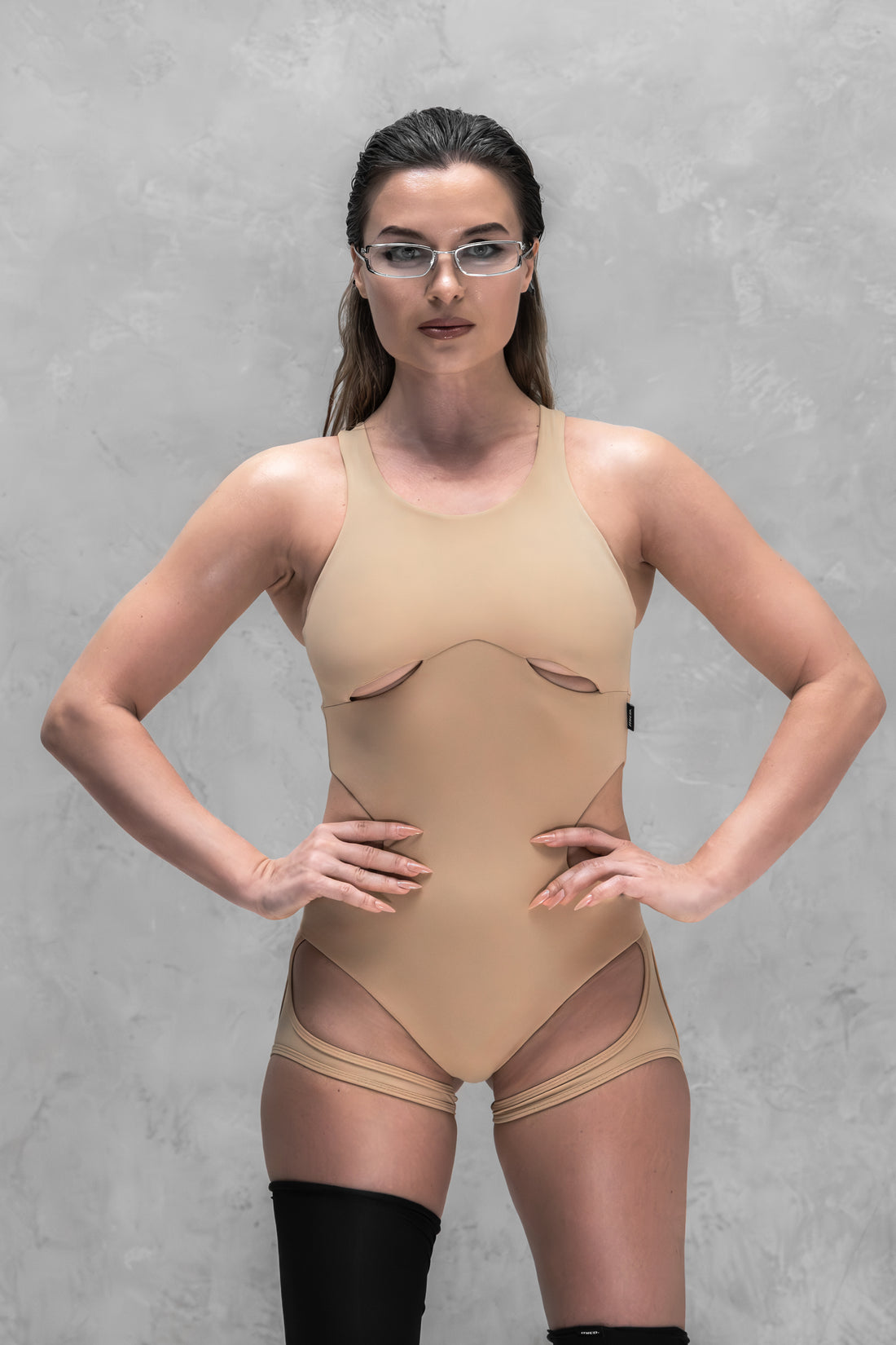 BODYSUIT OBSCURA || FLESH