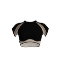 TOP LÆKKER 1.0 // black + nude