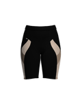 SHORTS LÆKKER 1.0 // black + nude