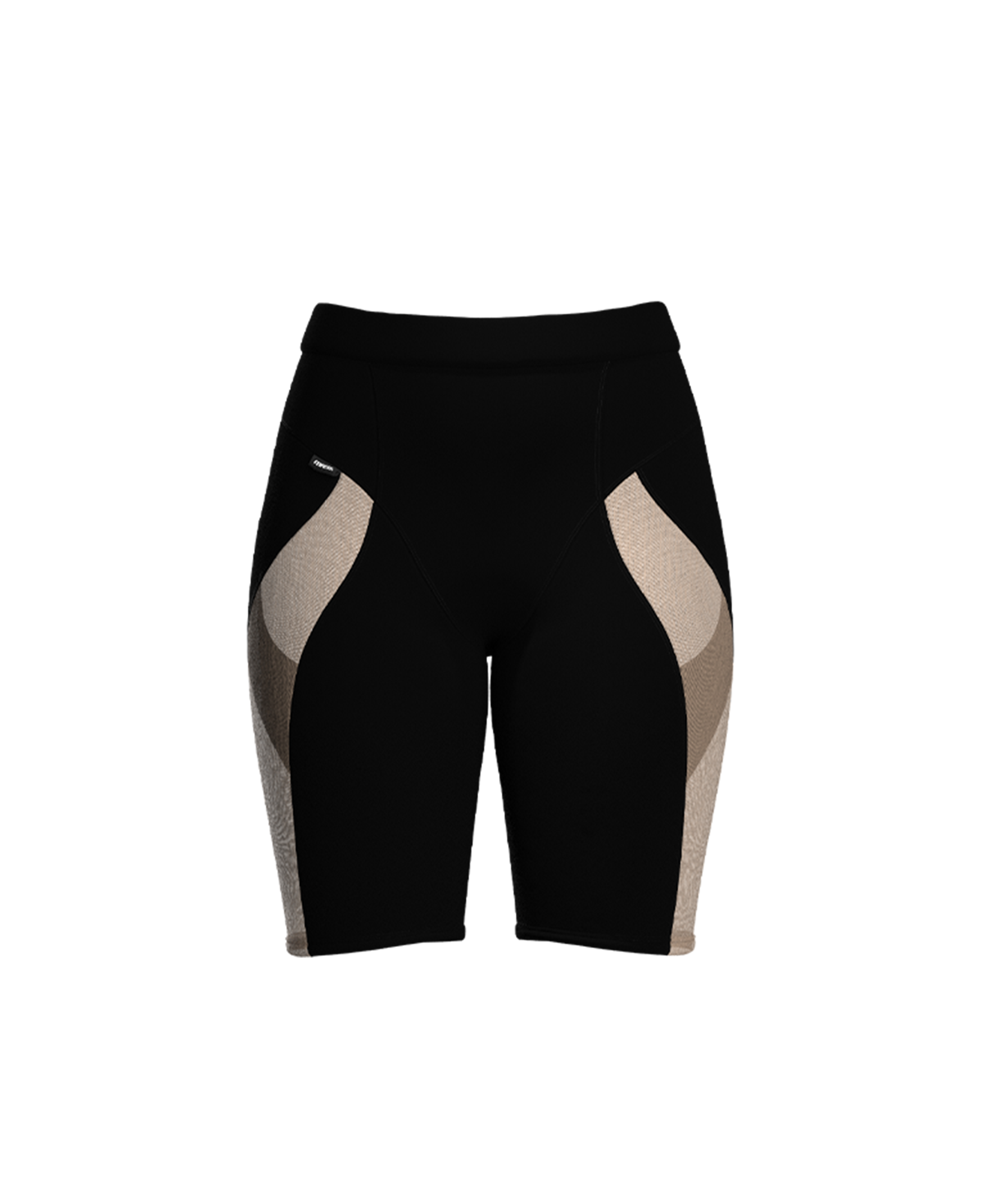 SHORTS LÆKKER 1.0 // black + nude