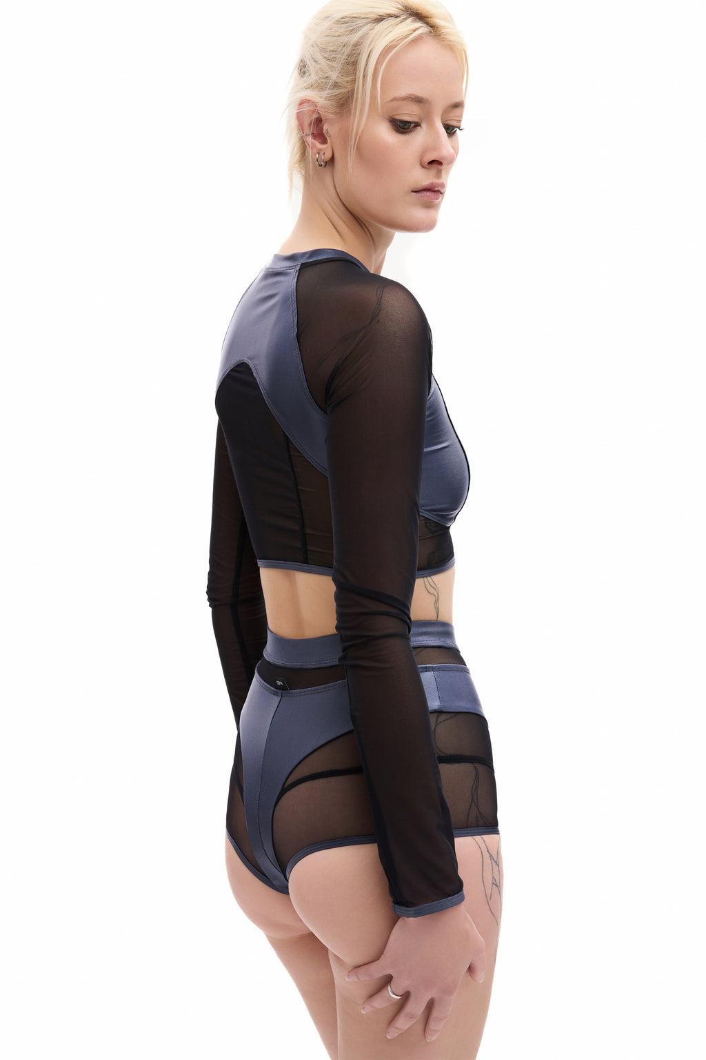 SHORTS HÆVE 1.0 // titanium + black