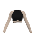 Top FYLDE 1.0 // black + nude