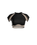 TOP LÆKKER 1.0 // onyx + nude