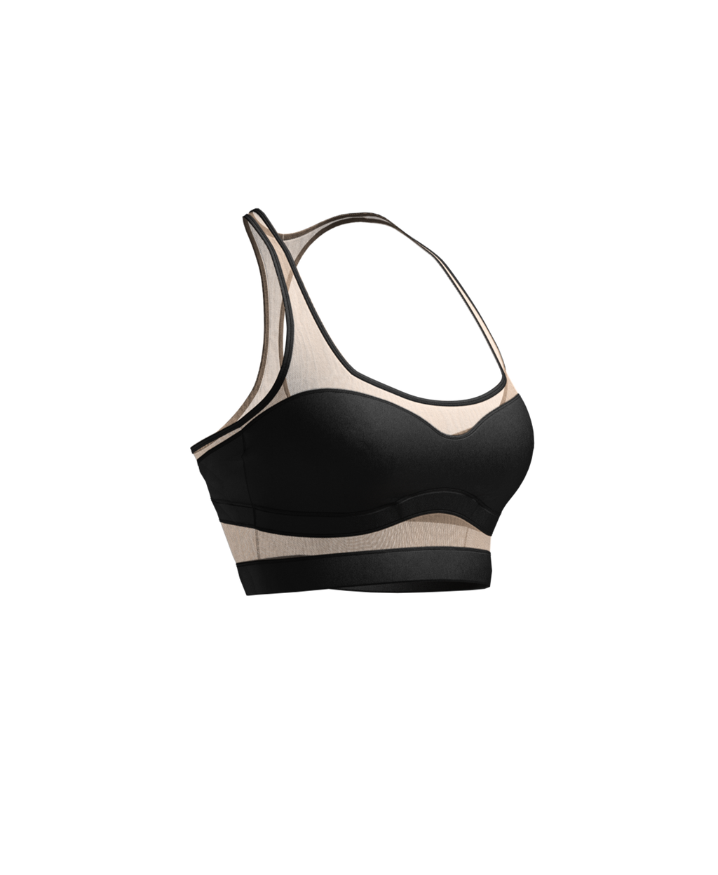 TOP HÆVE 1.0 // onyx + nude