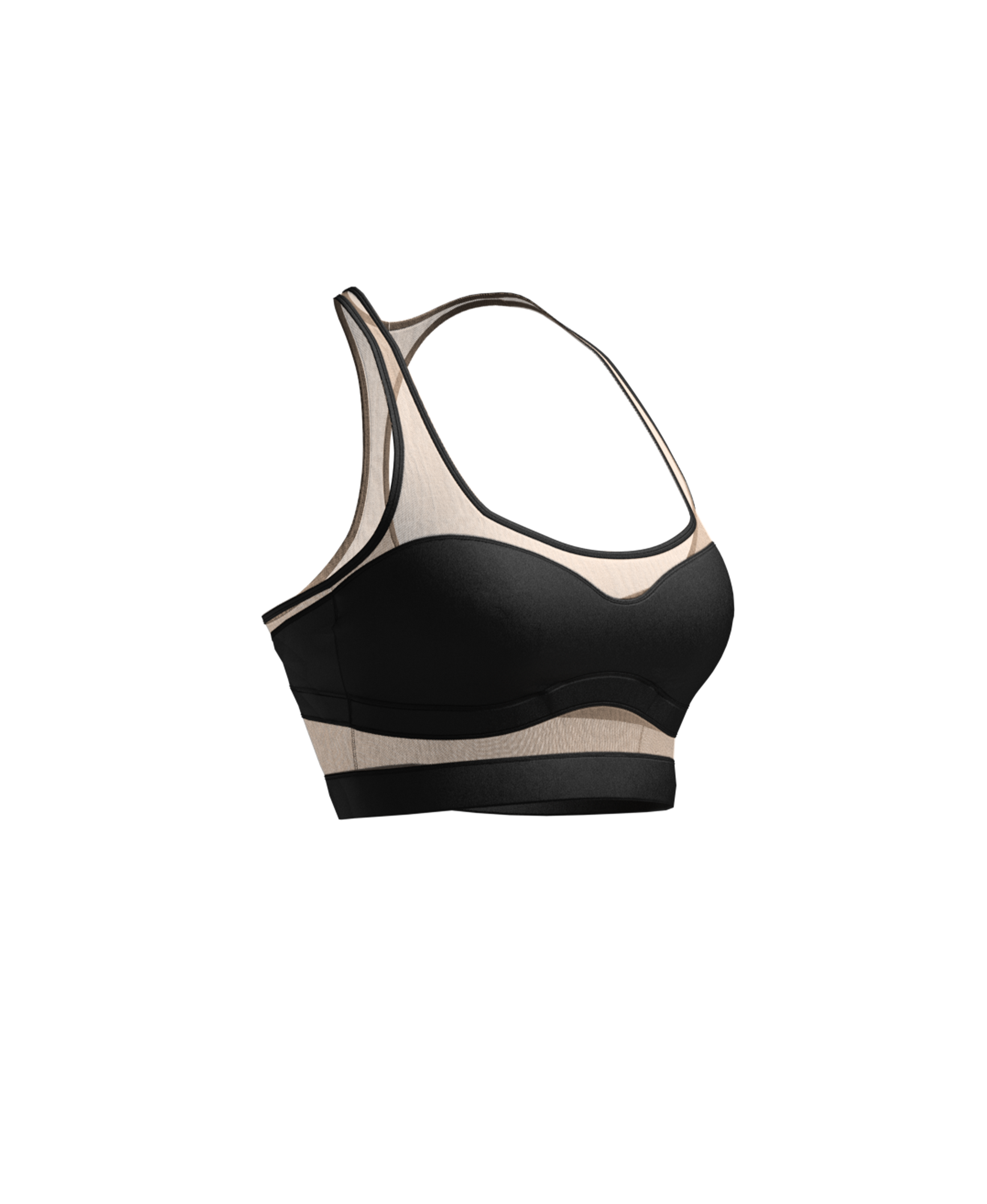TOP HÆVE 1.0 // onyx + nude