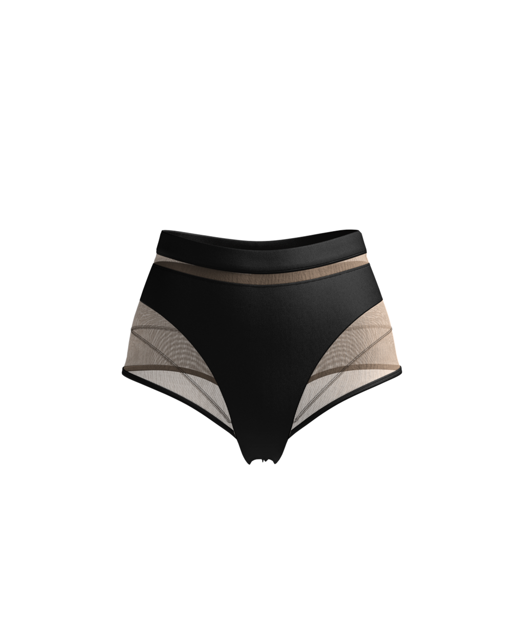 SHORTS HÆVE 1.0 // onyx + nude