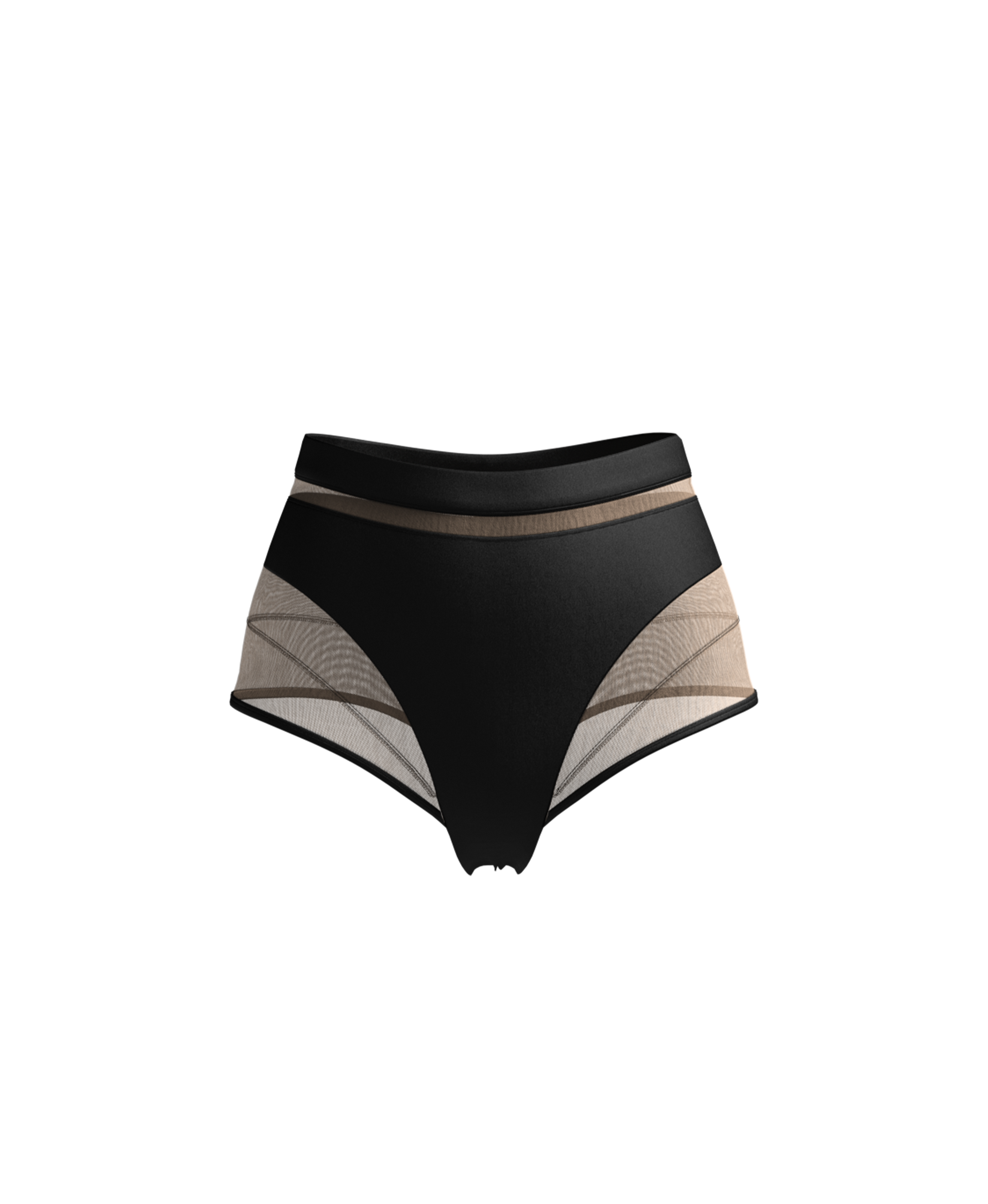 SHORTS HÆVE 1.0 // onyx + nude