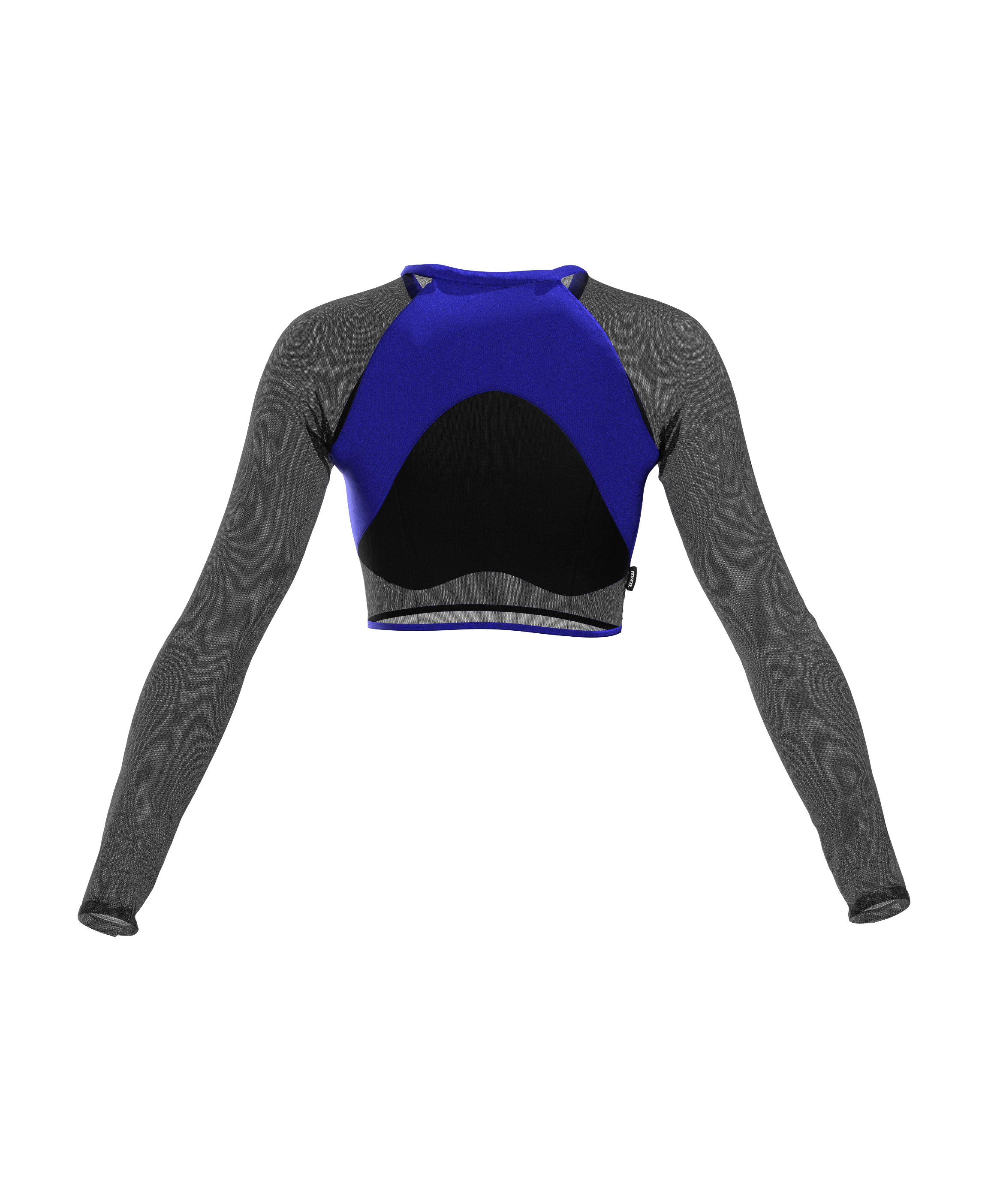 Top FYLDE 1.0 // cobalt + black