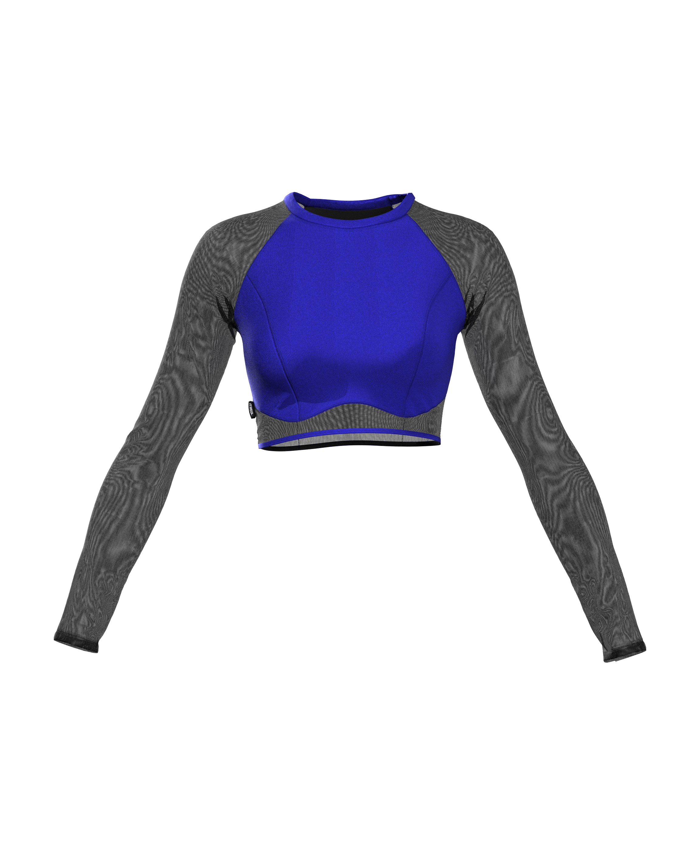 Top FYLDE 1.0 // cobalt + black