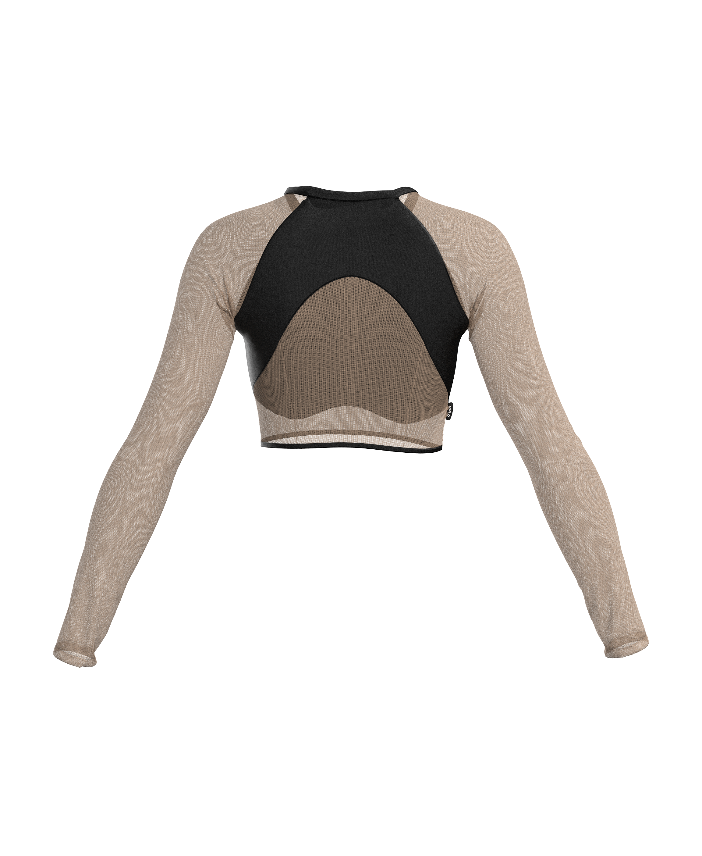 Top FYLDE 1.0 // onyx + nude