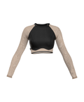 Top FYLDE 1.0 // onyx + nude