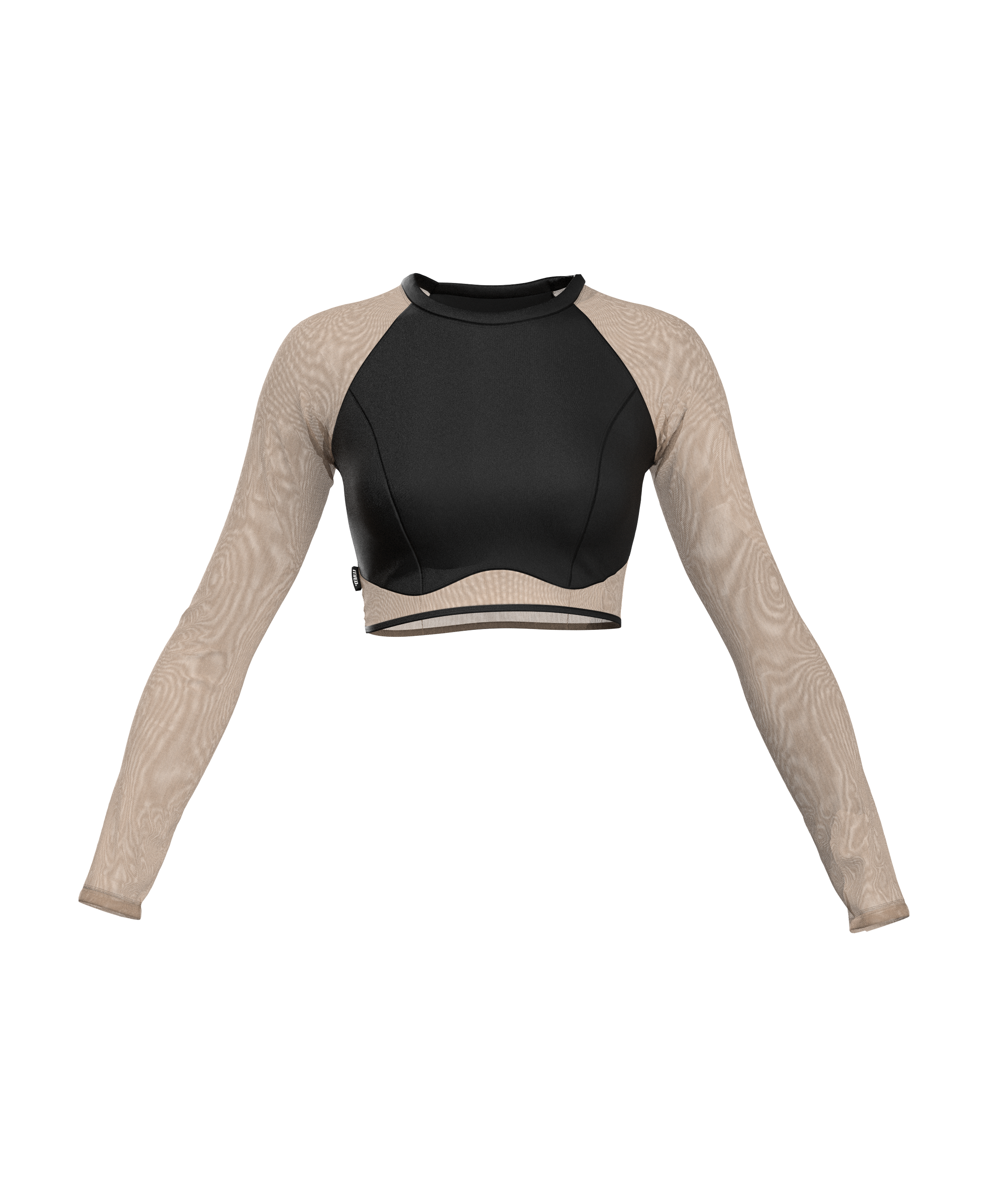 Top FYLDE 1.0 // onyx + nude